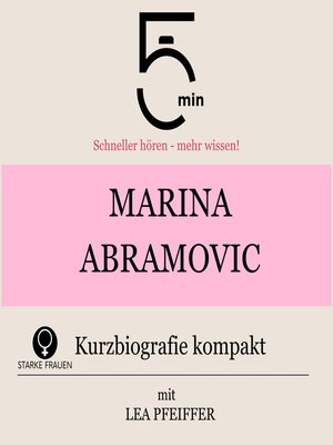 cover image of Marina Abramovic